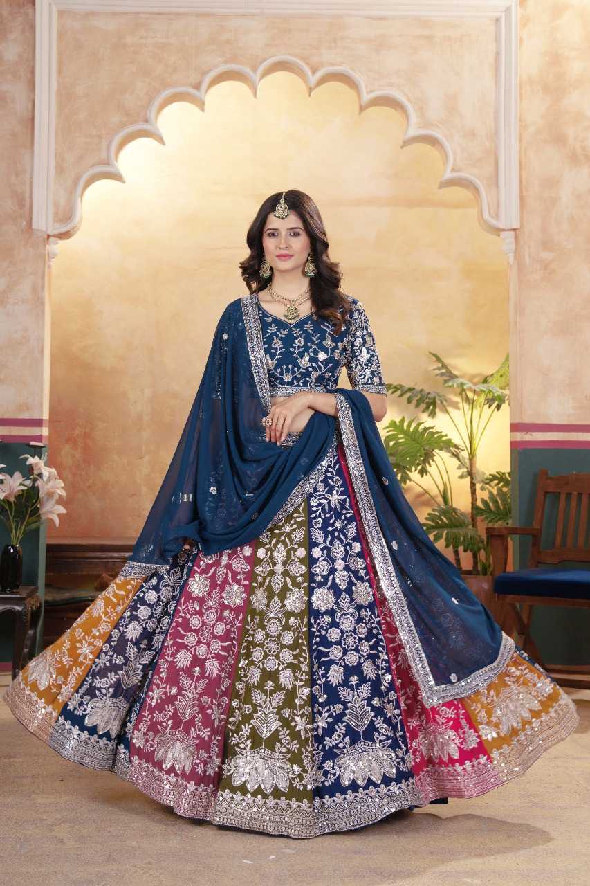 Ynf Faux Georgette RIN197 3001 Lehengas Wholesale Designer Lehenga Bridal Lehenga Wedding Lehenga Manufacturer