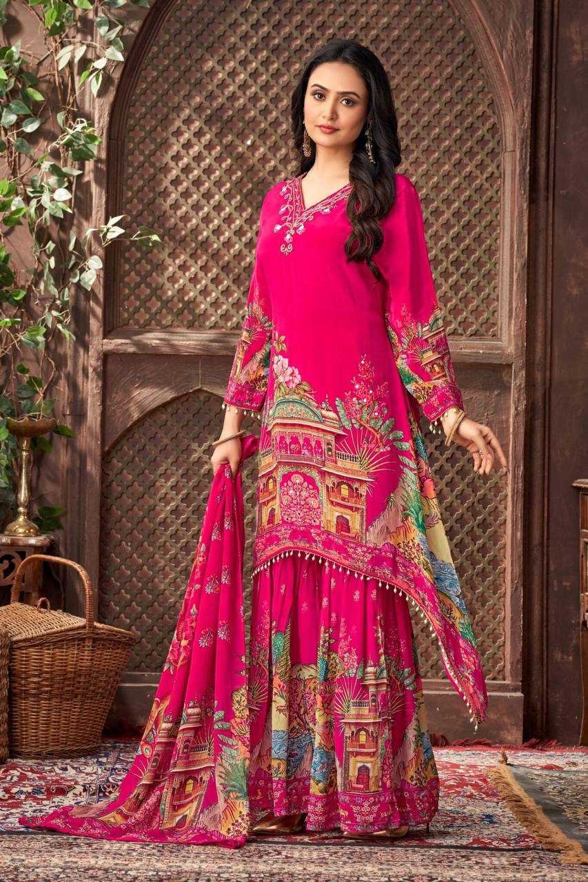 Ynf Faux Georgette RIN197 4806 Suits & Dresses Wholesale Party wear suits Bridal Suits Designer Suits Manufacturer