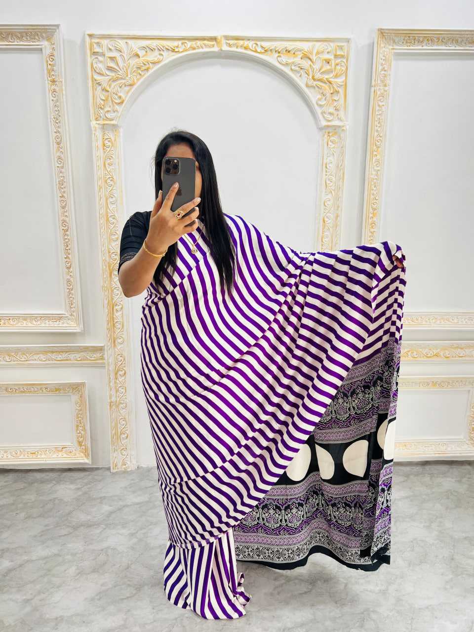 Ynf Gajji Silk RIN207 2204 Sarees Wedding Collections Festive Collections Wholesale Printed Sarees Silk Sarees Sarees With Blouse Manufacturer