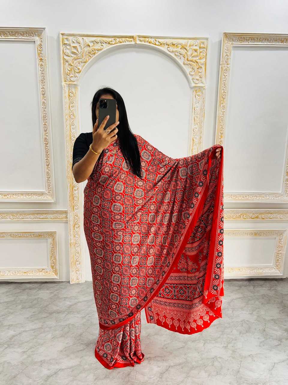 Ynf Gajji Silk RIN207 2215 Sarees Silk Sarees Wedding Collections Wholesale Ajrakh Sarees Gajji Modal Sarees Crepe Silk Saree Manufacturer