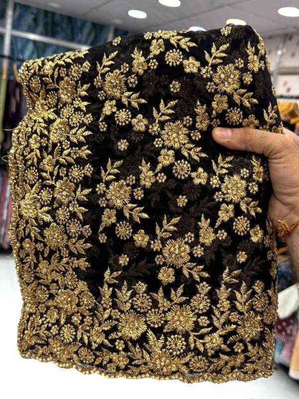 Ynf Georgette KESH114 6222 Sarees Wedding Collections Wholesale Georgette Sarees Embroidered Sarees Stone Work Saree Manufacturer