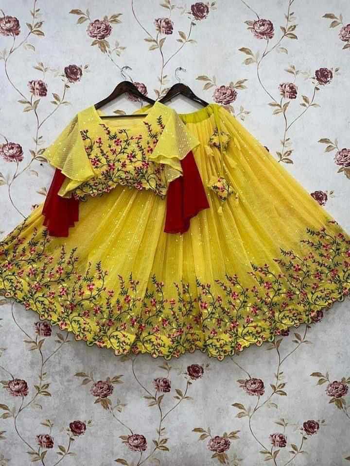 Ynf Georgette KESH493 317 Kids Wear Wholesale Kids Lehenga Kids Lehenga Choli Baby Girl Lehenga Manufacturer