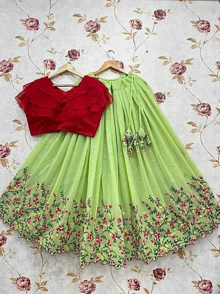 Ynf Georgette KESH493 Shipp Kids Wear Wholesale Kids Lehenga Kids Lehenga Choli Baby Girl Lehenga Manufacturer