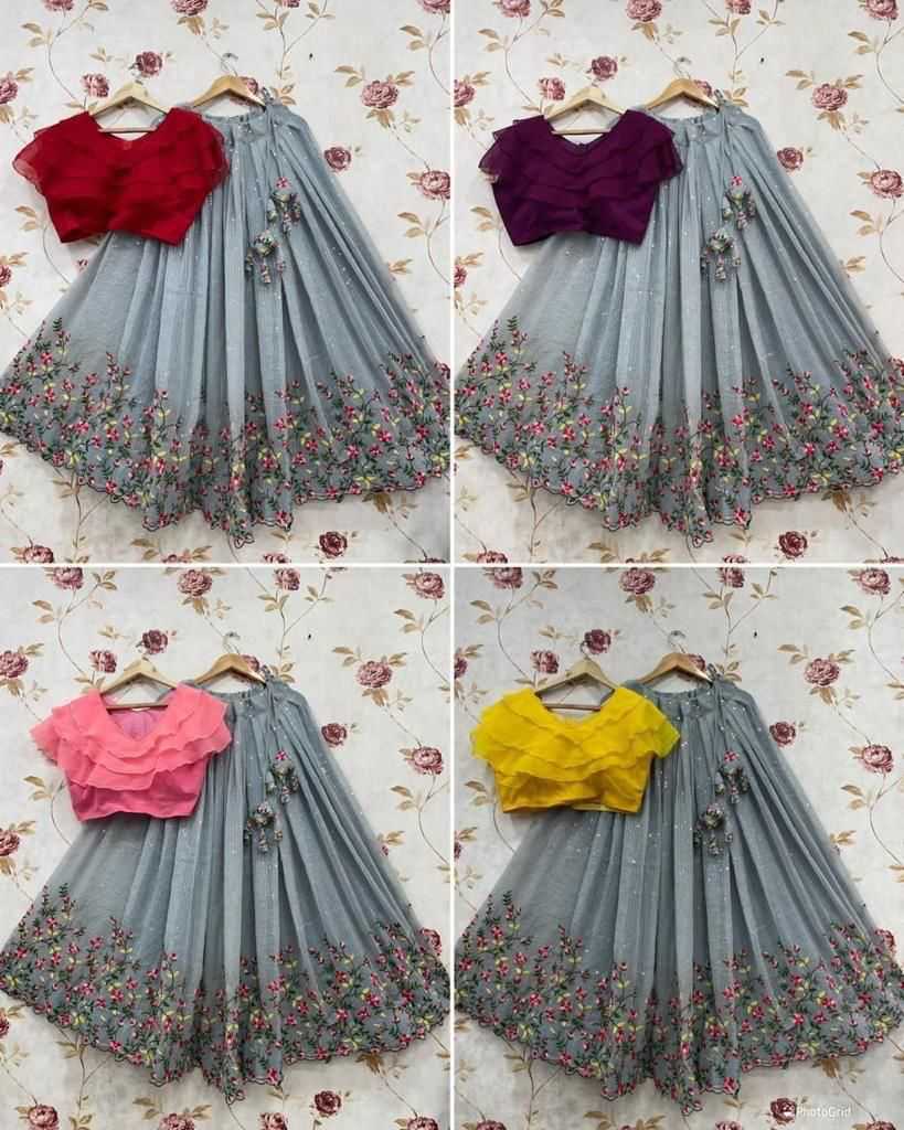 Ynf Georgette KESH493 Shipp Kids Wear Wholesale Kids Lehenga Kids Lehenga Choli Baby Girl Lehenga Manufacturer