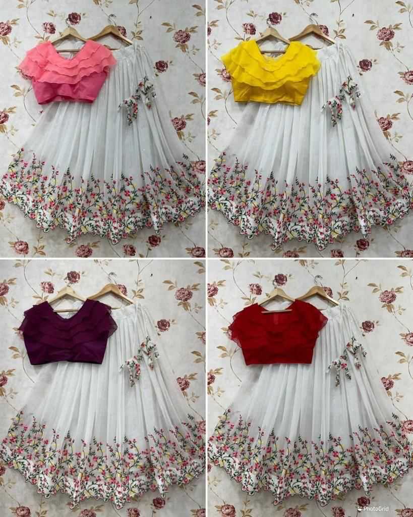 Ynf Georgette KESH493 Shipp Kids Wear Wholesale Kids Lehenga Kids Lehenga Choli Baby Girl Lehenga Manufacturer