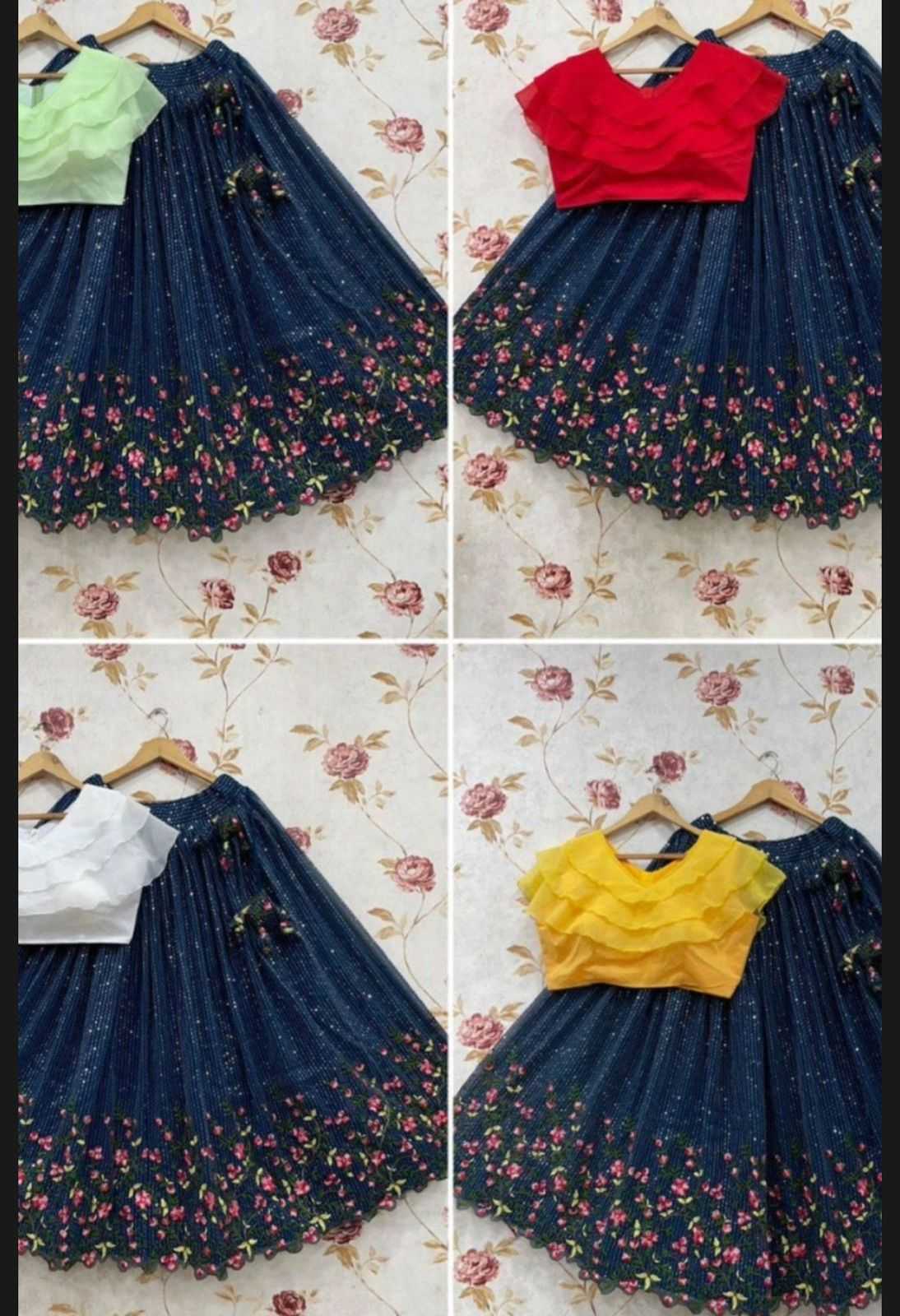 Ynf Georgette KESH493 Shipp Kids Wear Wholesale Kids Lehenga Kids Lehenga Choli Baby Girl Lehenga Manufacturer