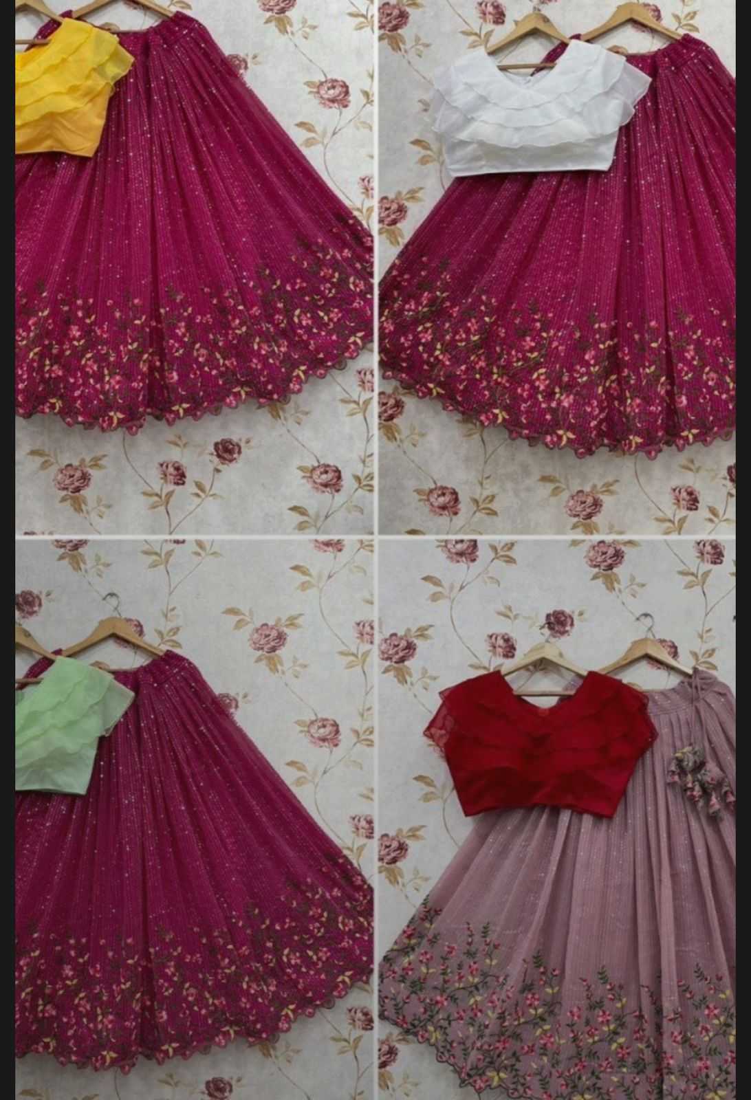 Ynf Georgette KESH493 Shipp Kids Wear Wholesale Kids Lehenga Kids Lehenga Choli Baby Girl Lehenga Manufacturer