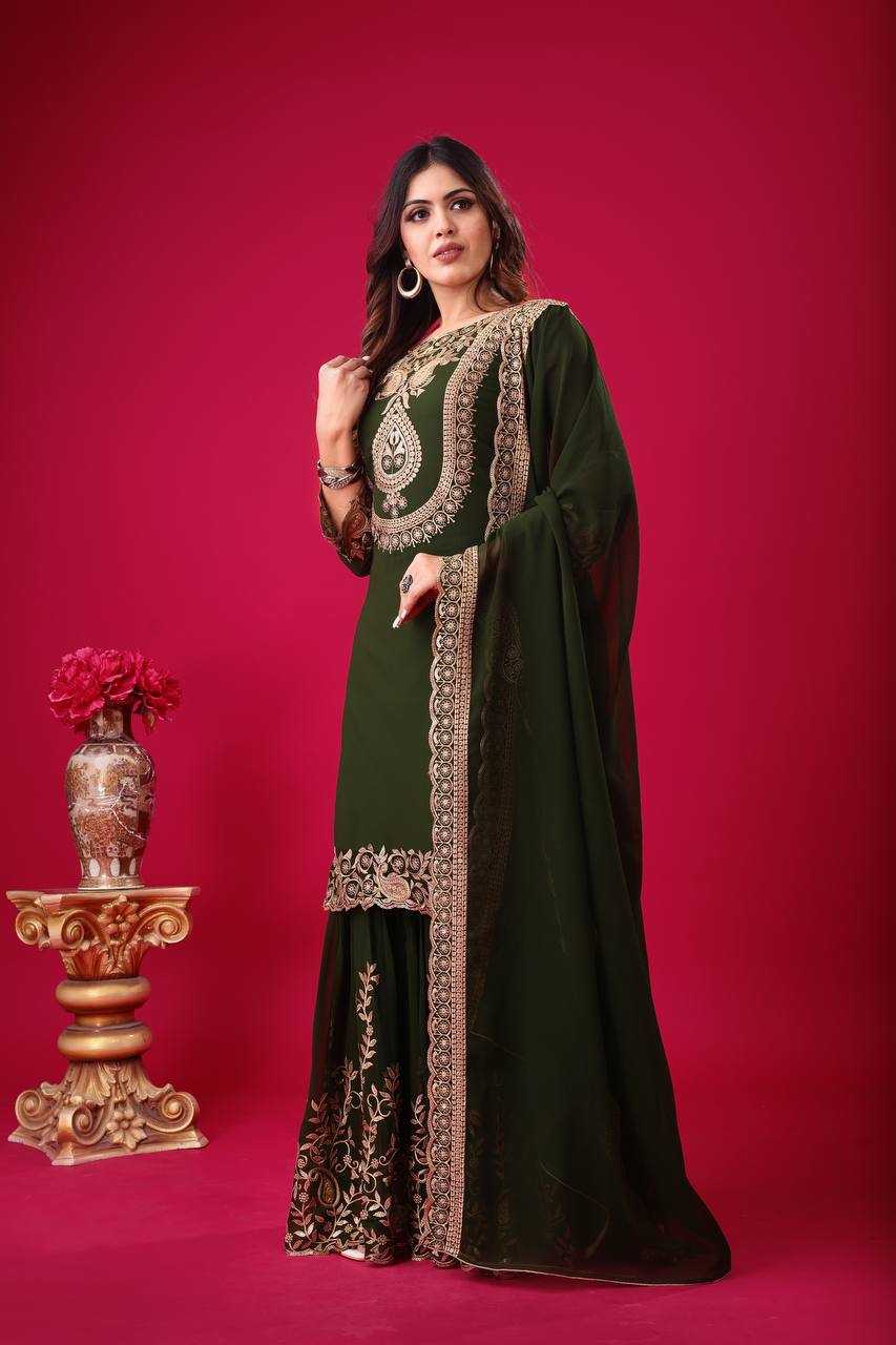 Ynf Georgette KESH499 5242 Suits & Dresses Wholesale Ladies Suits Sharara Salwar Suits Wedding Suits Manufacturer