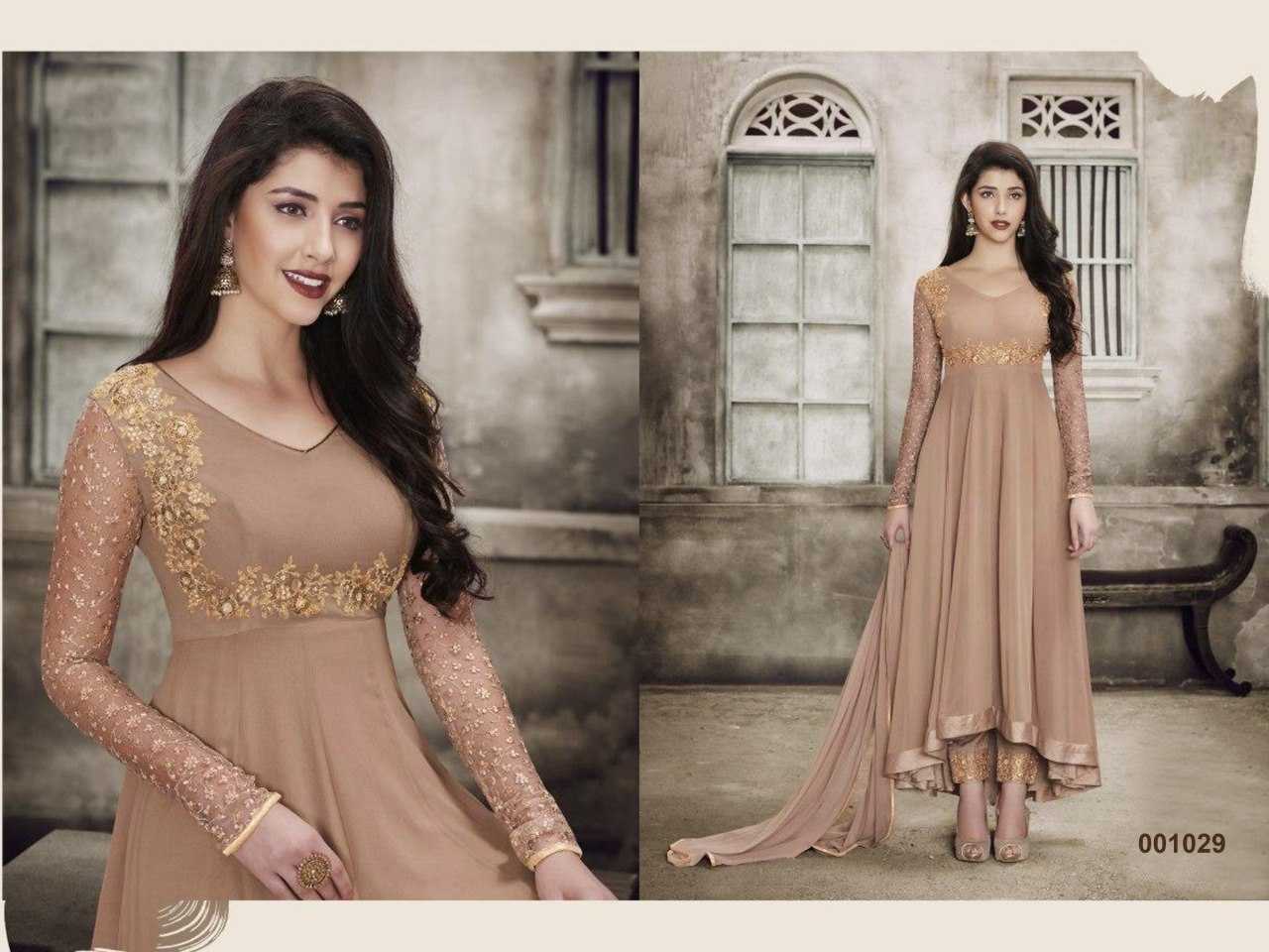 Ynf Georgette KESH504 1029 Suits & Dresses Wholesale Anarkali Suits Semi Stitched Suits Semi-Stitched Suits Manufacturer