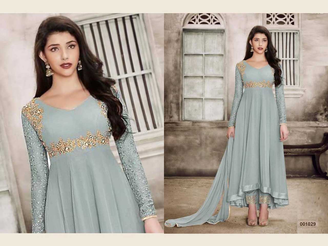 Ynf Georgette KESH504 1029 Suits & Dresses Wholesale Anarkali Suits Semi Stitched Suits Semi-Stitched Suits Manufacturer