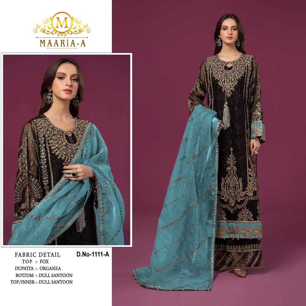 Ynf Georgette KESH504 1111 Suits & Dresses Islamic Clothing Wholesale Pakistani Suits Georgette Suit Semi-Stitched Suits Manufacturer