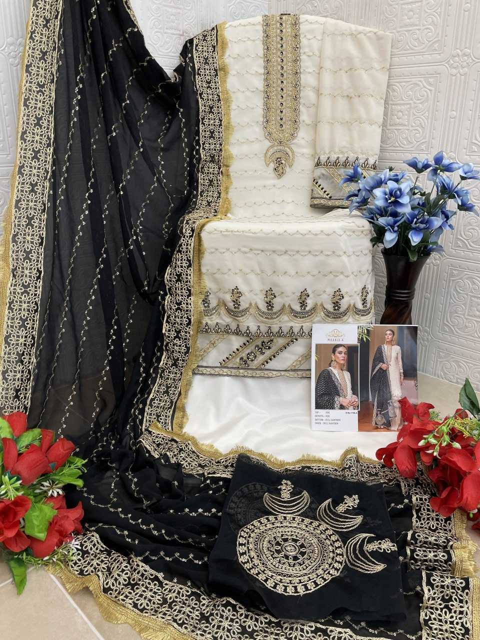 Ynf Georgette KESH504 1156 Suits & Dresses Islamic Clothing Wholesale Pakistani Suits Embroidery Suits Georgette Suit Manufacturer