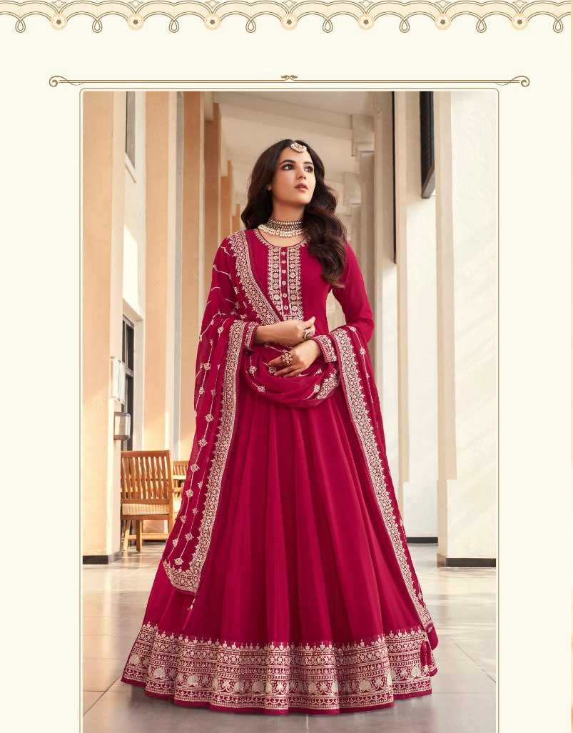 Ynf Georgette KESH504 16061 Gowns Wedding Collections Bollywood Collections Wholesale Embroidery Gowns Georgette Gown Jasmin Bhasin Manufacturer