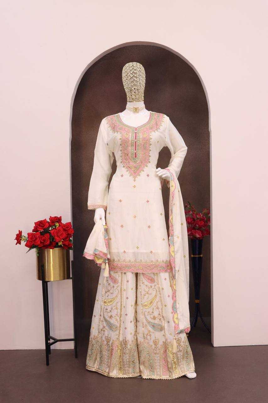 Ynf Georgette KESH504 1677 Suits & Dresses Wholesale Sharara Salwar Suits Embroidery Suits Georgette Suit Manufacturer