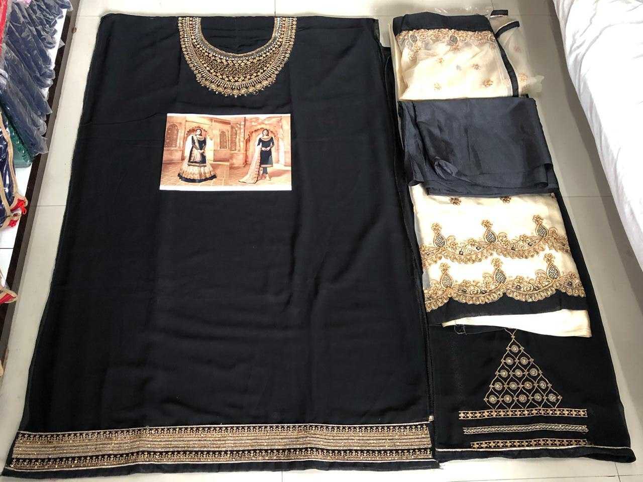 Ynf Georgette KESH504 3907 Suits & Dresses Wholesale Georgette Suit Semi Stitched Suits Semi-Stitched Suits Manufacturer