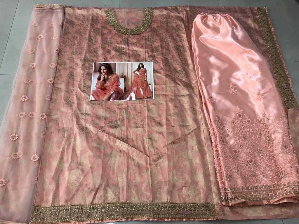 Ynf Georgette KESH504 5401 Suits & Dresses Wholesale Georgette Suit Semi Stitched Suits Semi-Stitched Suits Manufacturer