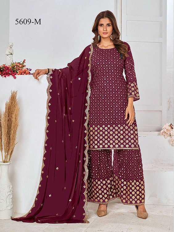 Ynf Georgette KESH504 5609 Suits & Dresses Wedding Collections Festive Collections Wholesale Embroidery Suits Georgette Suit Semi Stitched Suits Manufacturer