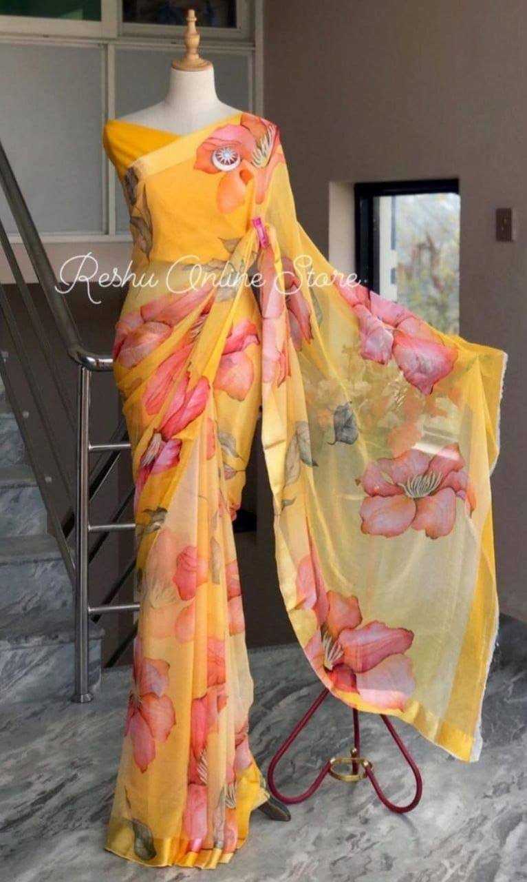 Ynf Georgette KESH509 106 Sarees Wholesale Designer Sarees Fancy Sarees Ladies Sarees Manufacturer
