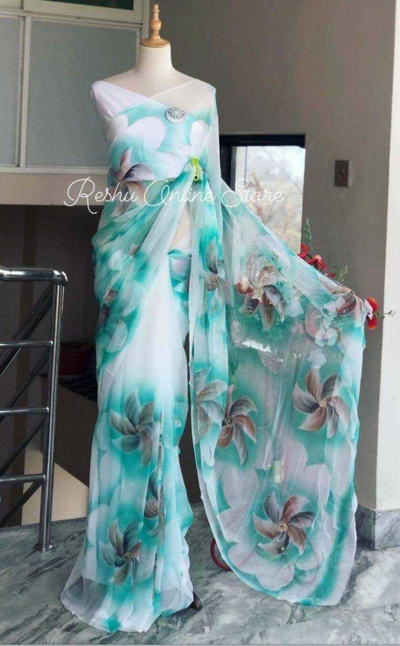 Ynf Georgette KESH509 106 Sarees Wholesale Designer Sarees Fancy Sarees Ladies Sarees Manufacturer