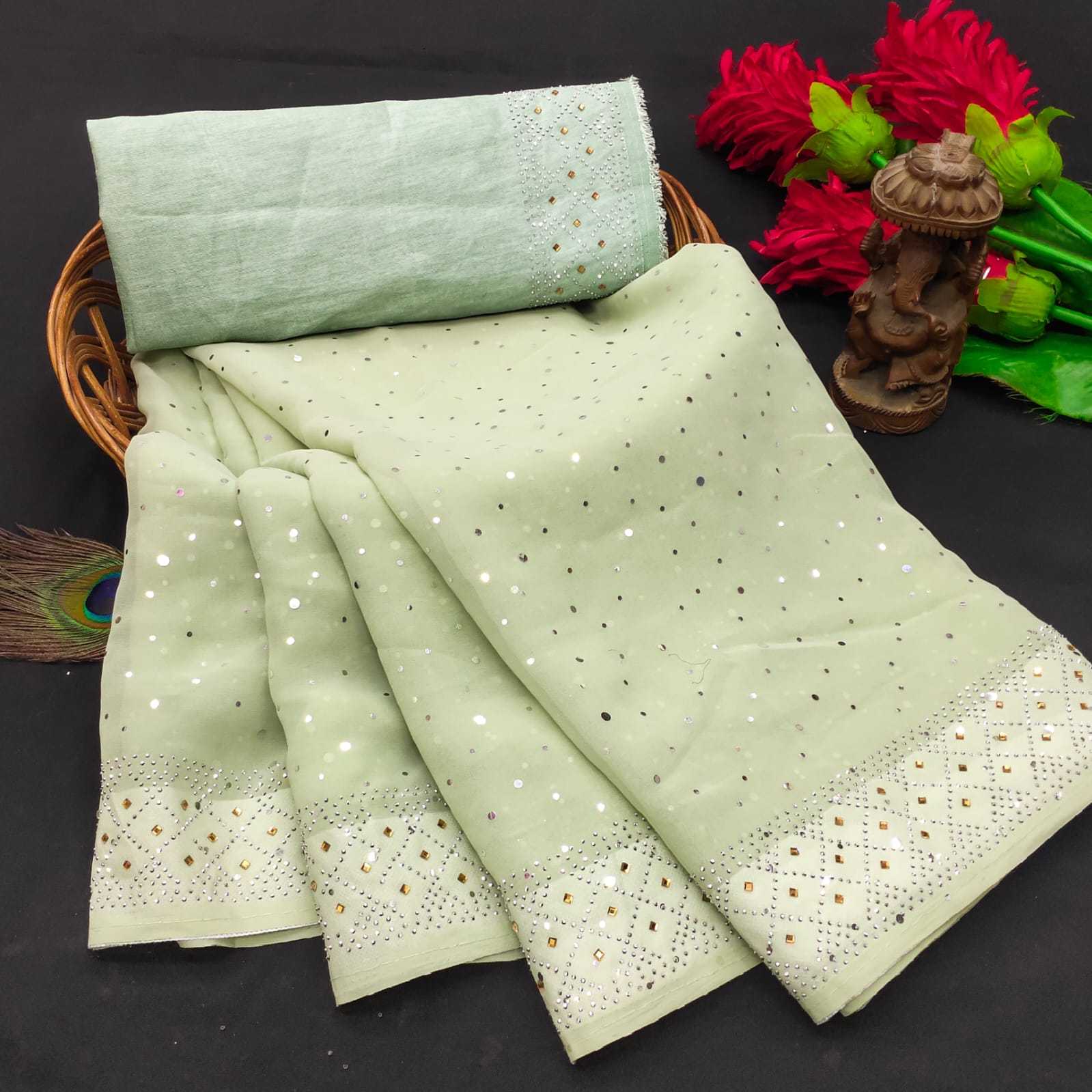 Ynf Georgette KESH514 106 Sarees Wholesale Designer Sarees Party Wear Sarees Fancy Sarees Manufacturer