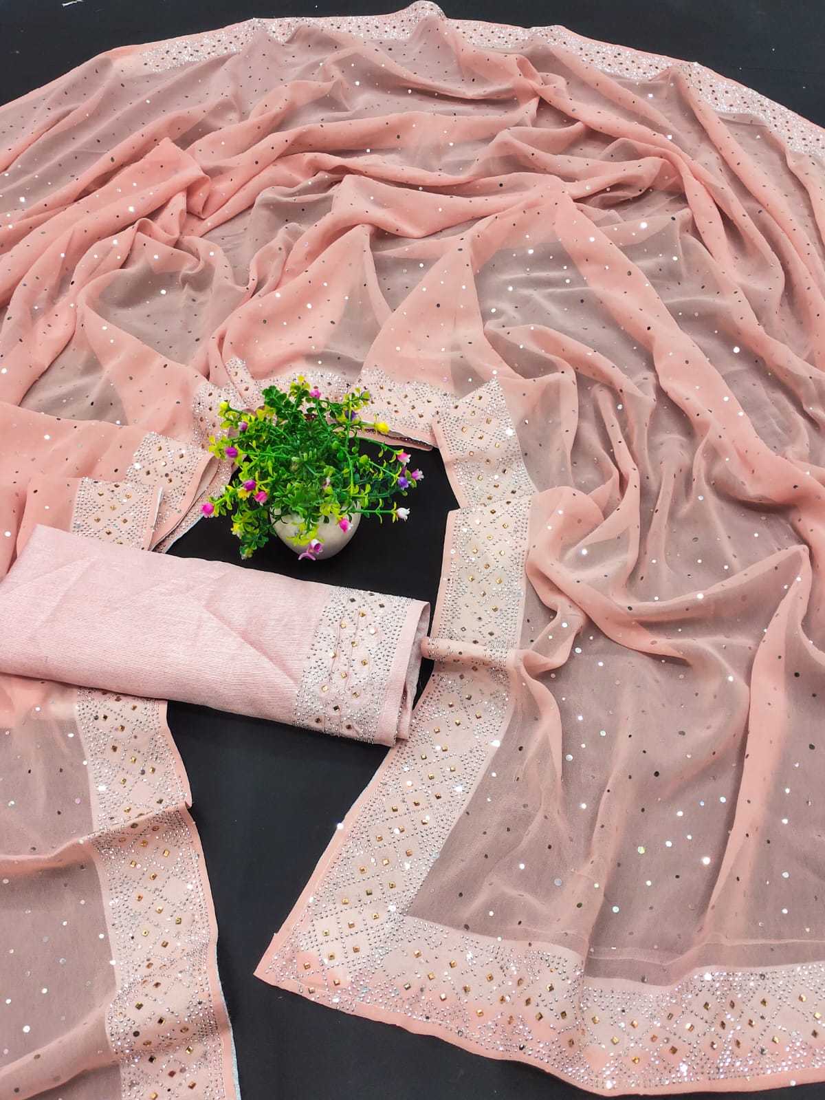 Ynf Georgette KESH514 122 Sarees Wholesale Designer Sarees Party Wear Sarees Fancy Sarees Manufacturer
