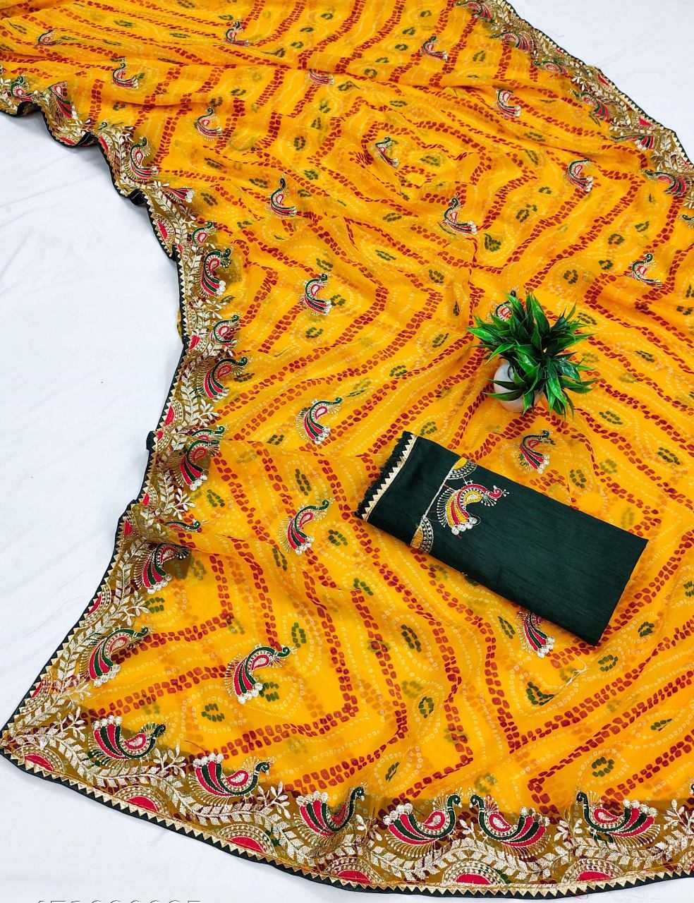 Ynf Georgette KESH514 127 Sarees Wholesale Designer Sarees Party Wear Sarees Fancy Sarees Manufacturer