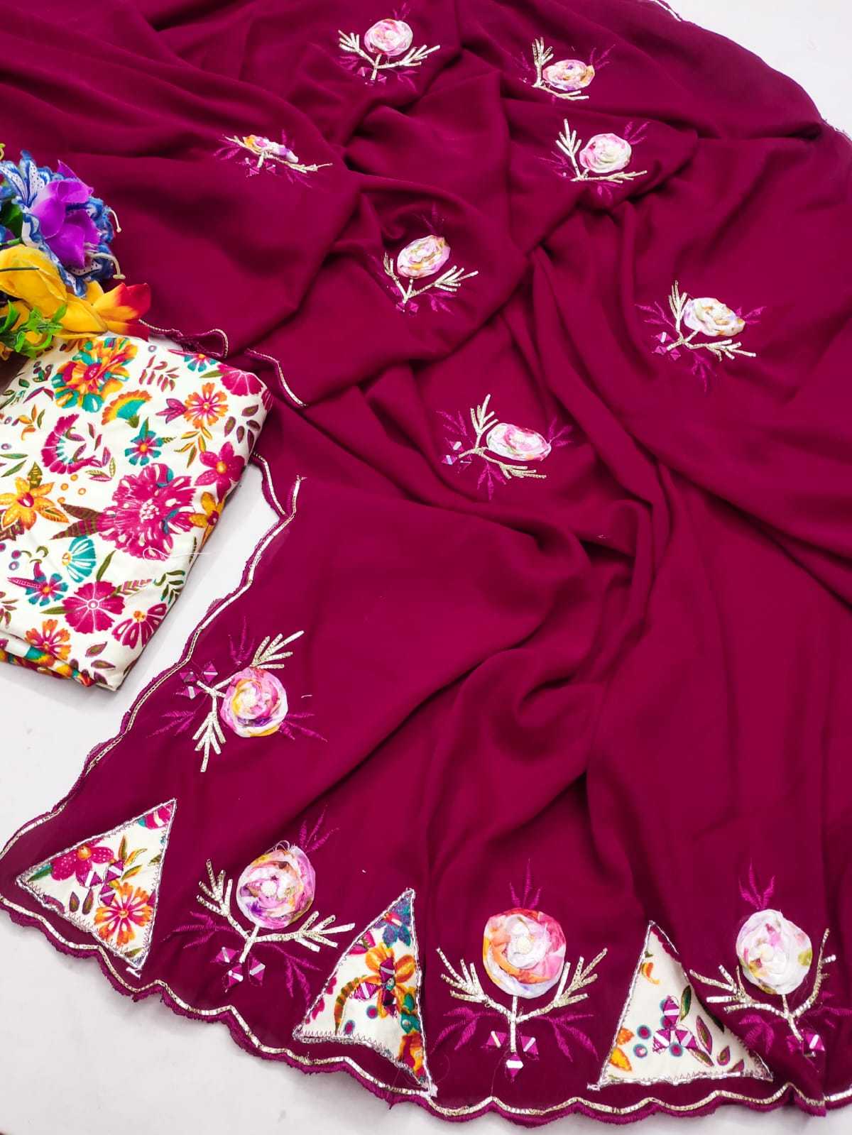 Ynf Georgette KESH514 137 Sarees Wholesale Designer Sarees Party Wear Sarees Georgette Sarees Manufacturer