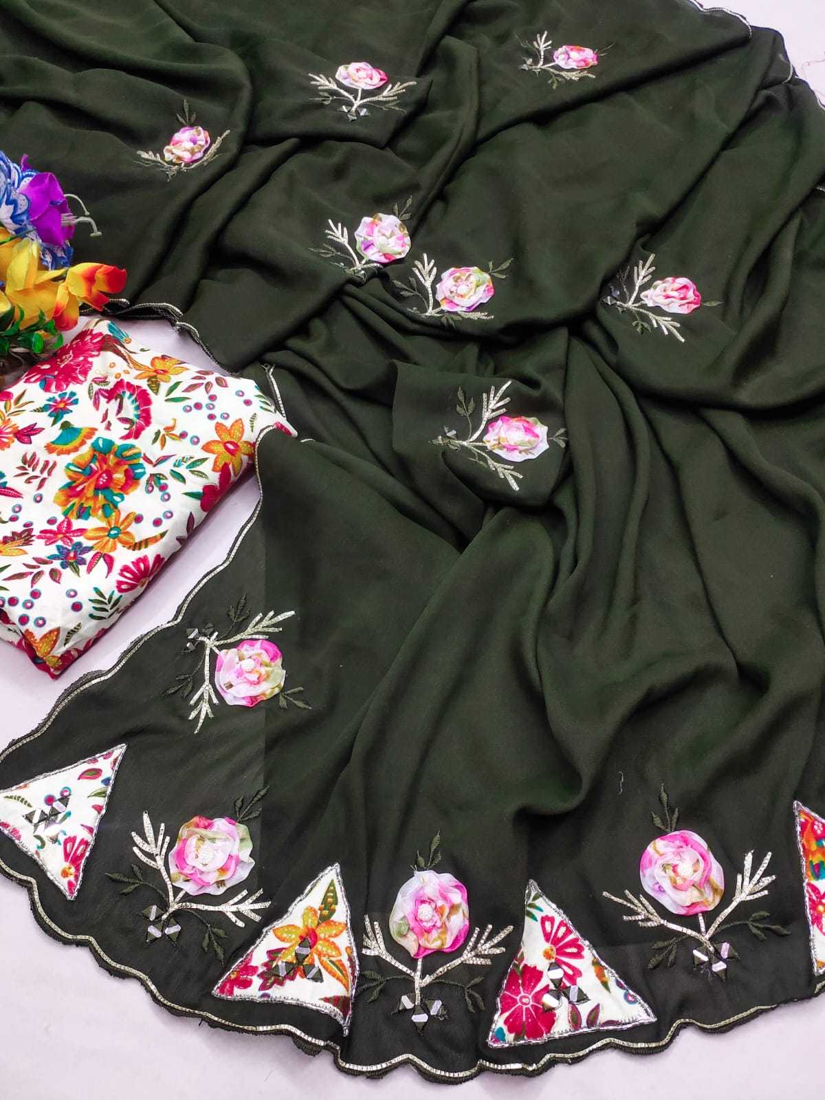 Ynf Georgette KESH514 137 Sarees Wholesale Designer Sarees Party Wear Sarees Georgette Sarees Manufacturer