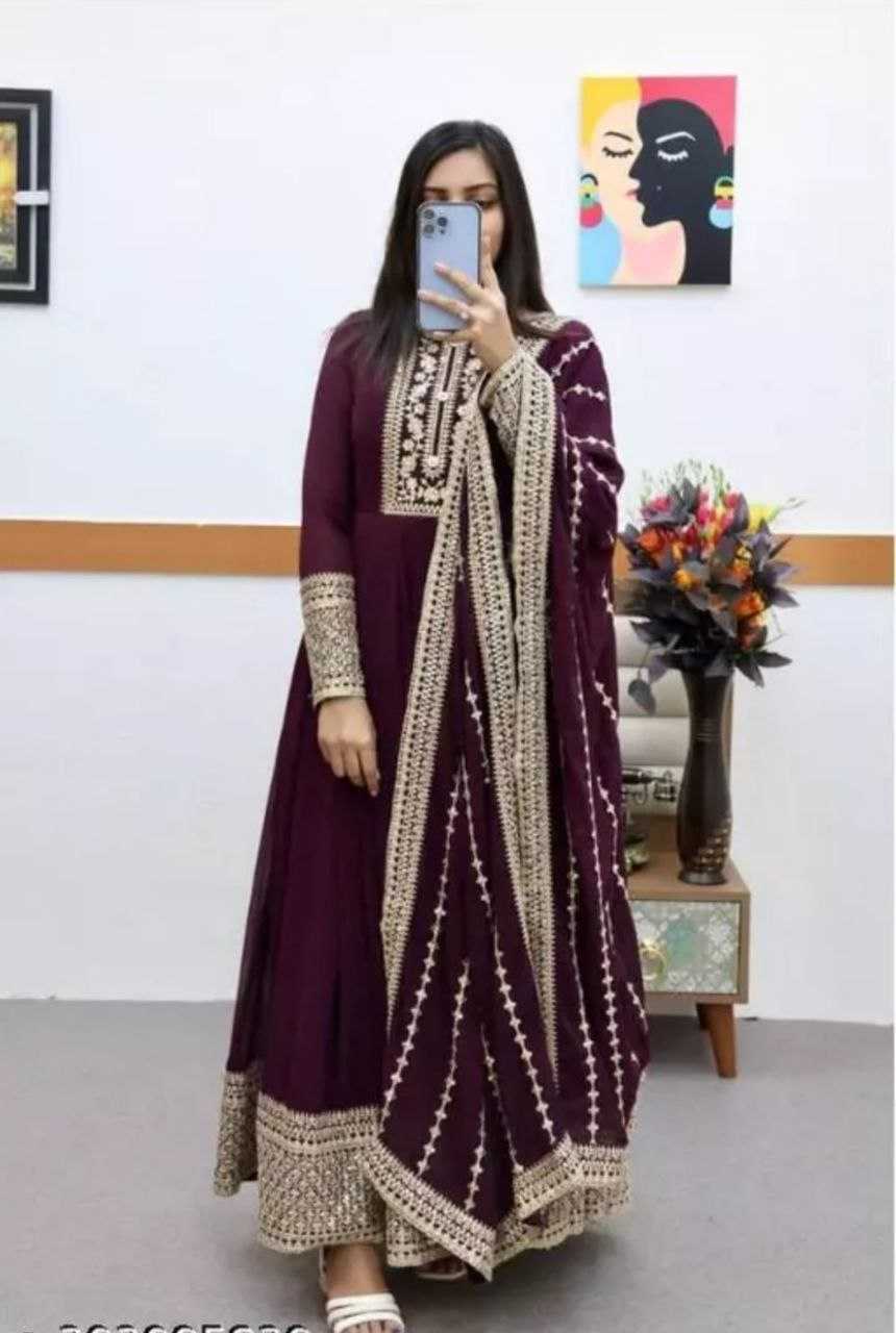 Ynf Georgette KESH517 1101 Suits & Dresses Wholesale Embroidery Suits Designer dresses Manufacturer