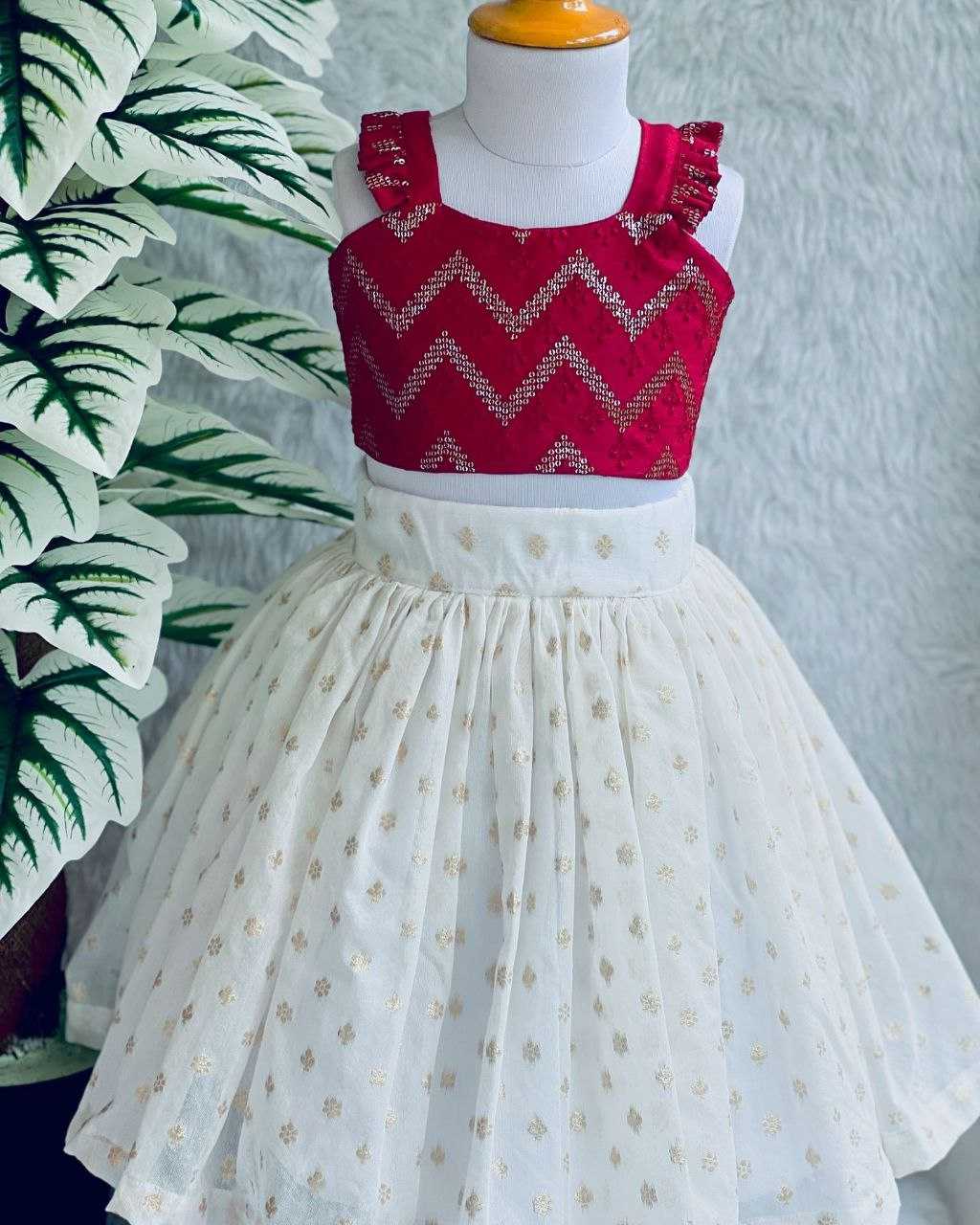 Ynf Georgette RIN107 357 Kids Wear Wholesale Kids Lehenga Kids Traditional Outfits Kids Lehenga Choli Kids Wedding Outfits Baby Girl Lehenga Manufacturer