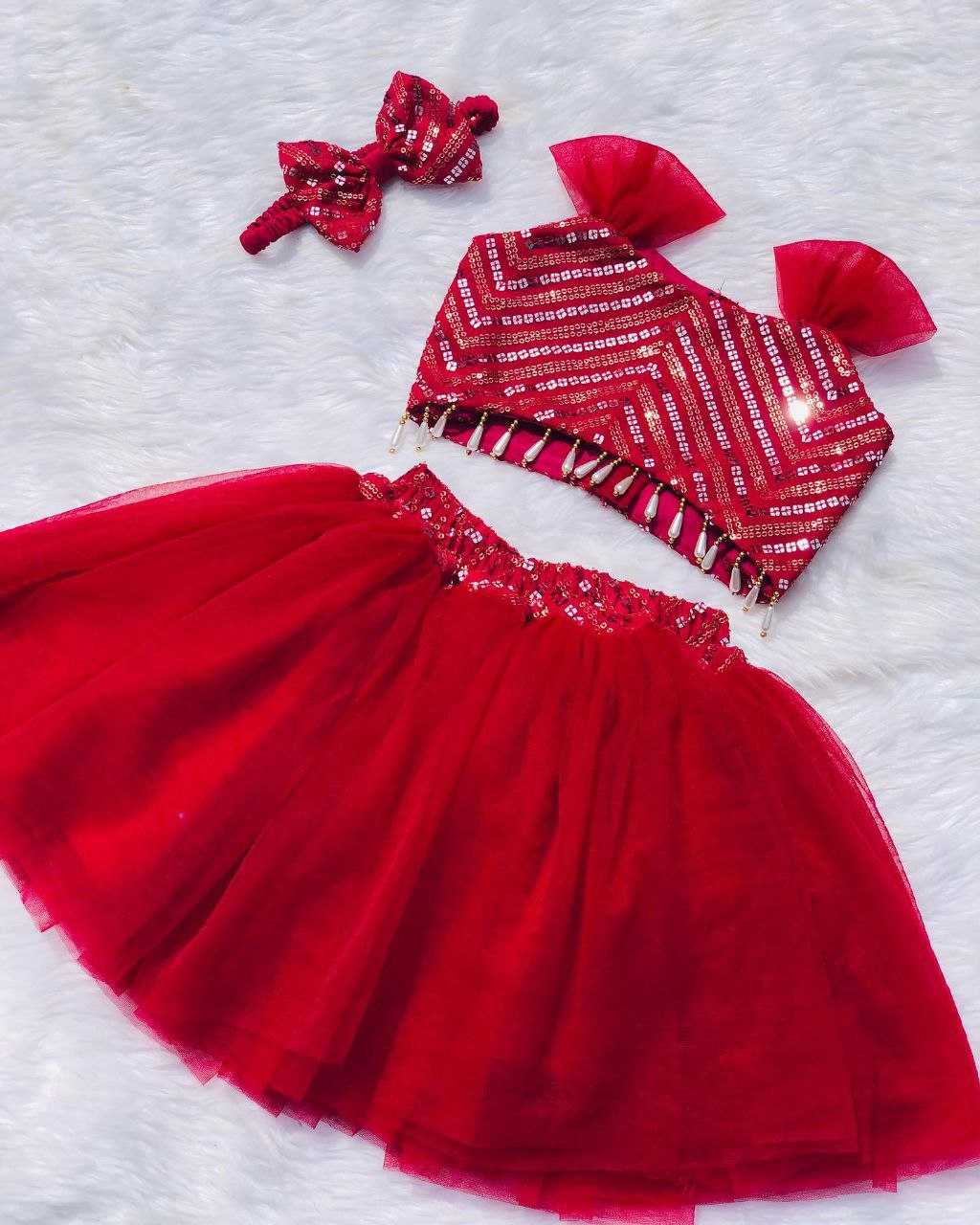 Ynf Georgette RIN107 365 Kids Wear Wholesale Kids Lehenga Kids Festive Wear Baby Girl Lehenga Manufacturer