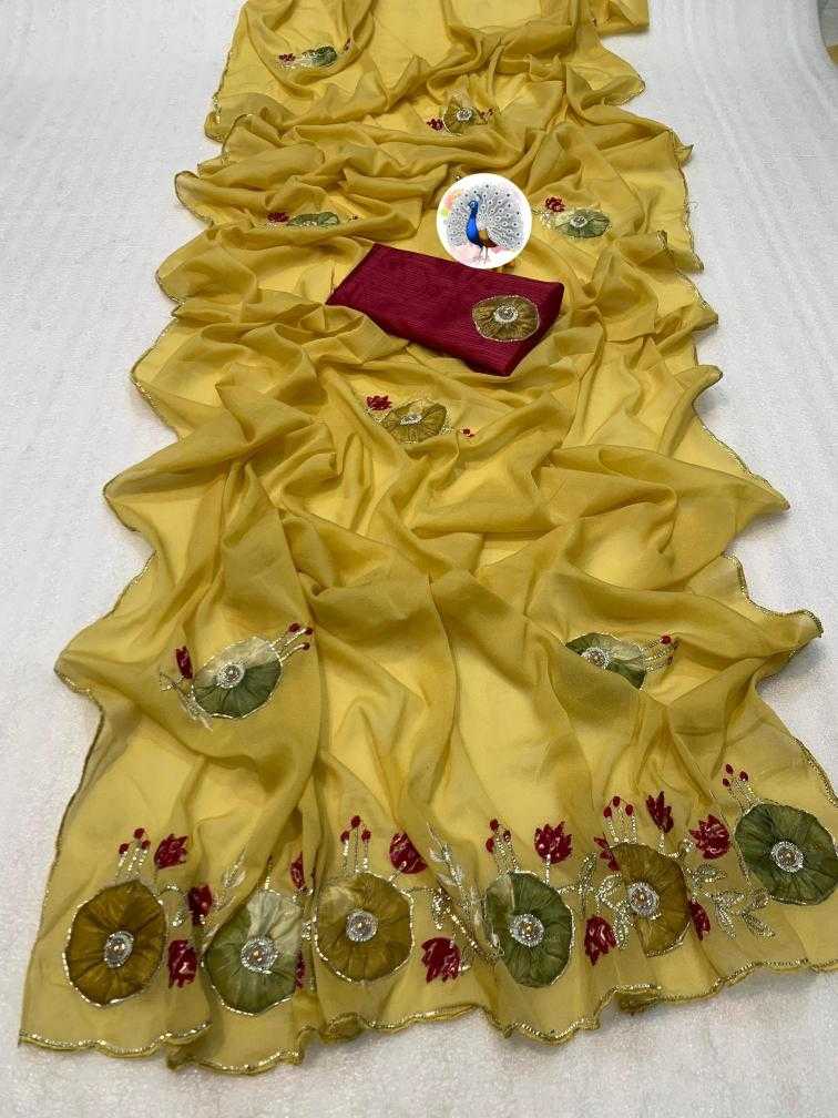 Ynf Georgette RIN128 Star Georgette Sarees Wedding Collections Festive Collections Wholesale Designer Sarees Printed Sarees Georgette Sarees Manufacturer
