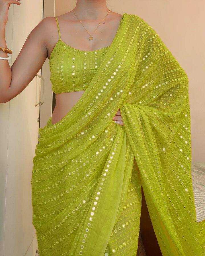 Ynf Georgette RIN131 213 Silk Sarees Wedding Collections Wholesale Party Wear Silk Sarees Sangeet Outfits Manufacturer