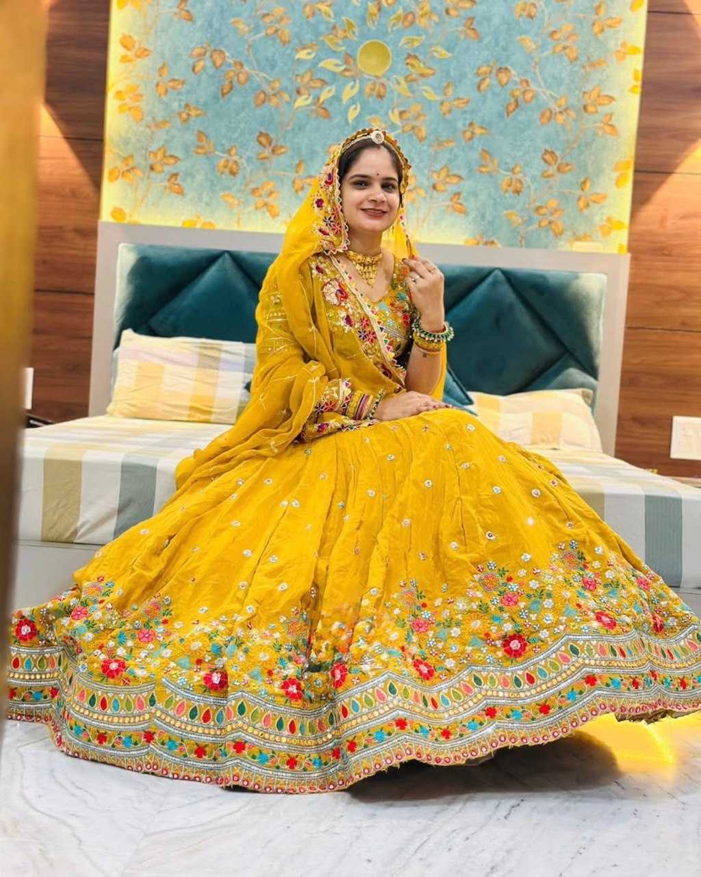 Ynf Georgette RIN162 358 Lehengas Wholesale Fancy Lehenga Wedding Lehenga Embroidered Lehenga Manufacturer