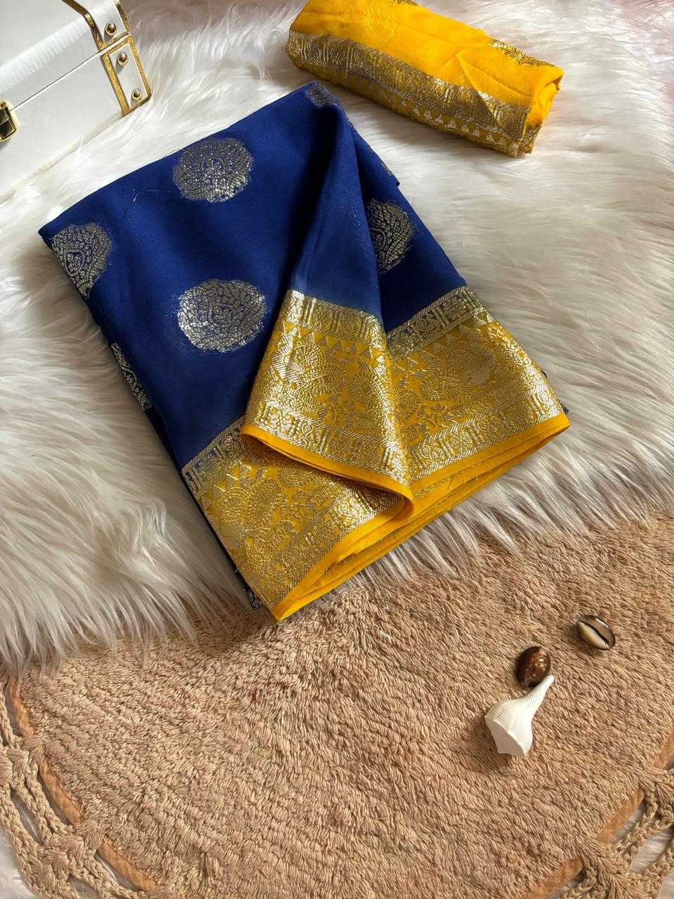 Ynf Georgette RIN178 327 Sarees Wedding Collections Festive Collections Wholesale Designer Sarees Georgette Sarees Zari Border Sarees Manufacturer