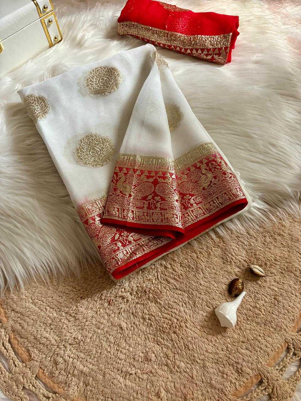 Ynf Georgette RIN178 327 Sarees Wedding Collections Festive Collections Wholesale Designer Sarees Georgette Sarees Zari Border Sarees Manufacturer