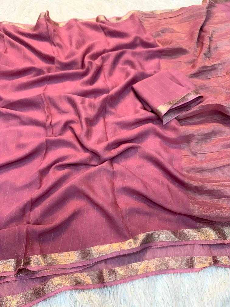 Ynf Georgette RIN178 chit pallu Sarees Wedding Collections Festive Collections Wholesale Designer Sarees Georgette Sarees Viscose Saree Manufacturer