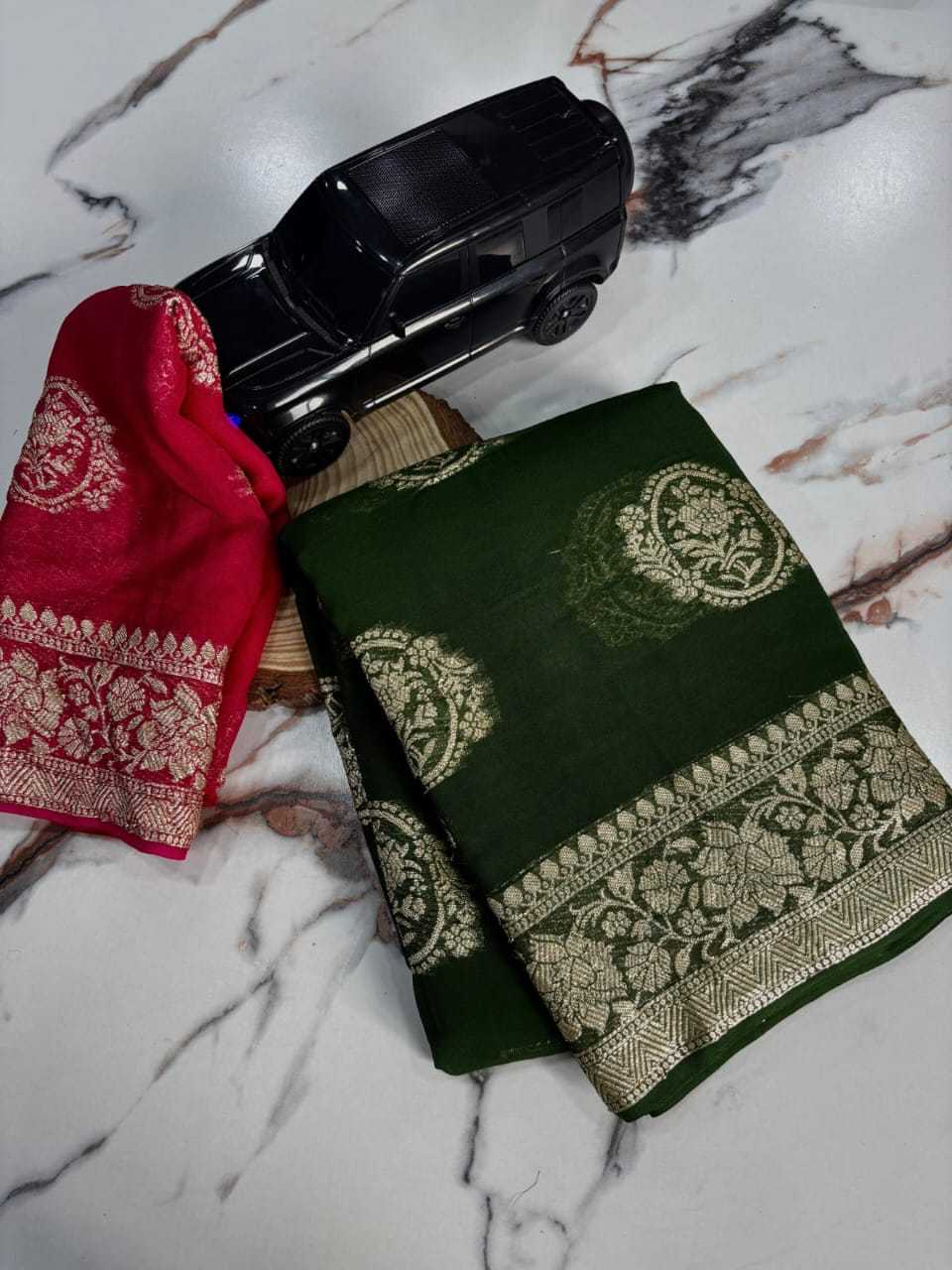 Ynf Georgette RIN178 flower Sarees Wedding Collections Festive Collections Wholesale Designer Sarees Georgette Sarees Viscose Saree Manufacturer