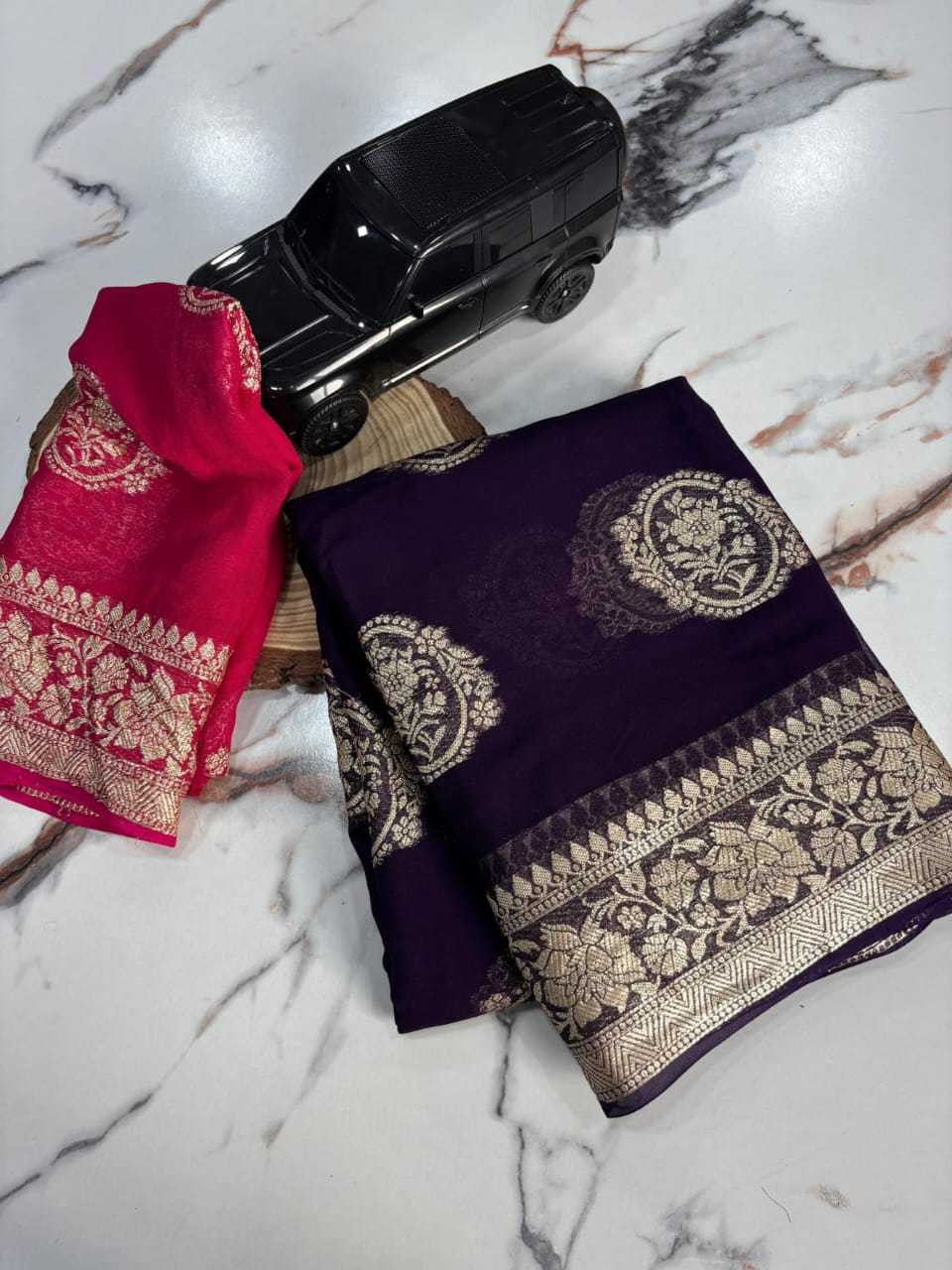 Ynf Georgette RIN178 flower Sarees Wedding Collections Festive Collections Wholesale Designer Sarees Georgette Sarees Viscose Saree Manufacturer