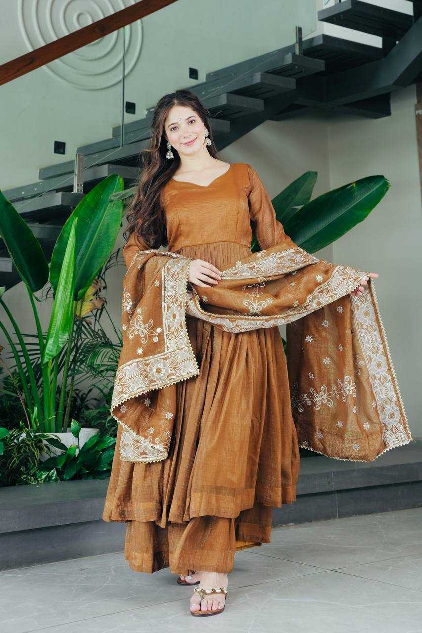 Ynf Gold Plated KESH158 RAKHI Suits & Dresses Wedding Collections Festive Collections Wholesale Sharara Salwar Suits Designer Suits Wedding Outfits Manufacturer