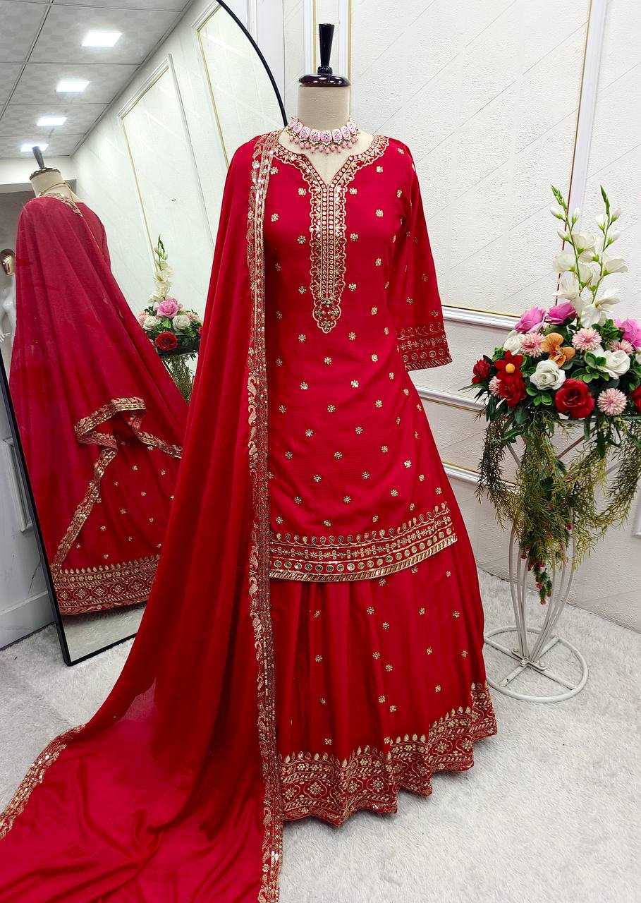 Ynf Heavy Chinnon Silk KESH506 106 Lehengas Wedding Collections Festive Collections Wholesale Silk Lehenga Embroidered Lehenga Lehenga With Dupatta Manufacturer