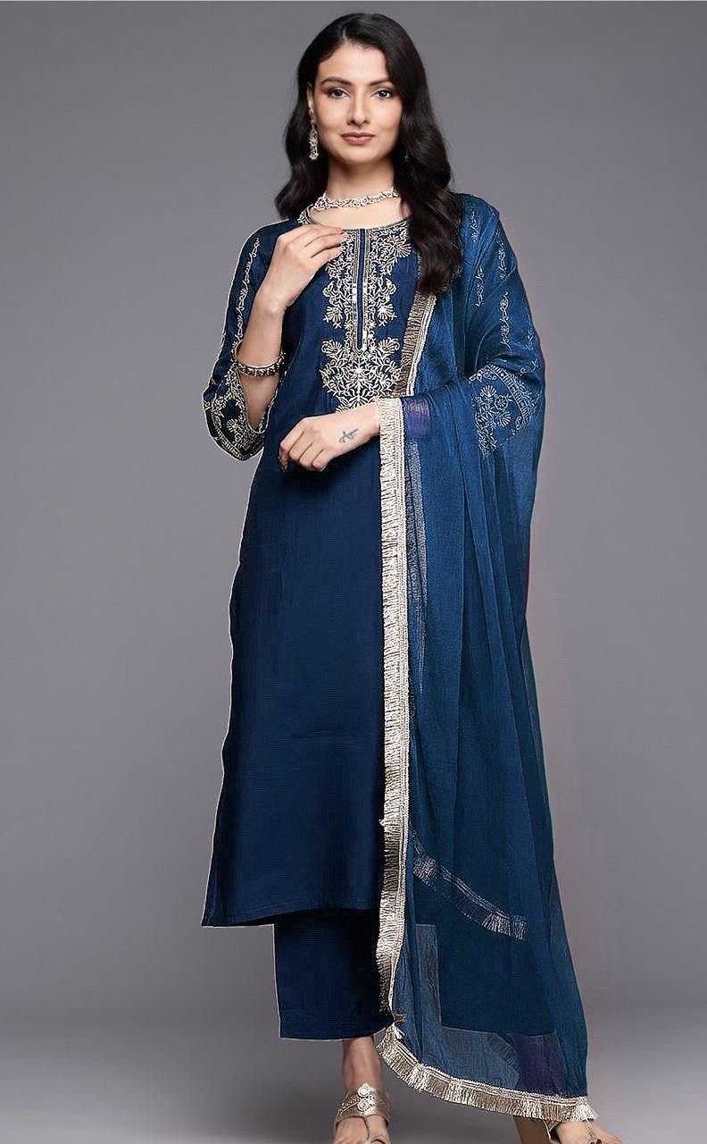 Ynf Heavy Rayon KESH510 1112 Suits & Dresses Plus Size Collections Wholesale Embroidery Suits Party wear suits Manufacturer