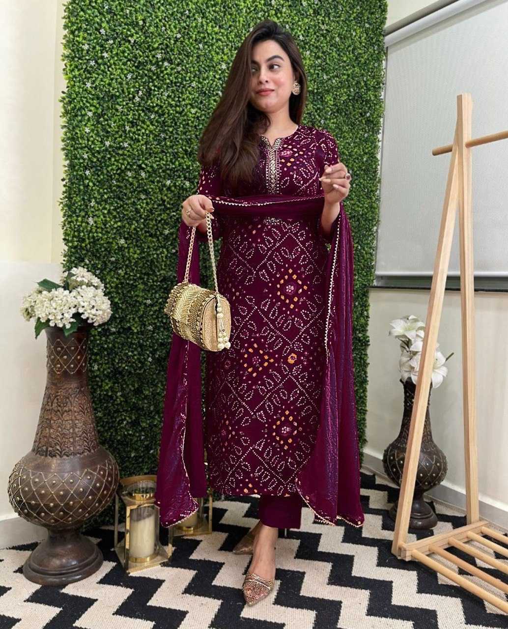 Ynf Heavy Rayon KESH510 1114 Suits & Dresses Plus Size Collections Wholesale Embroidery Suits Party wear suits Manufacturer