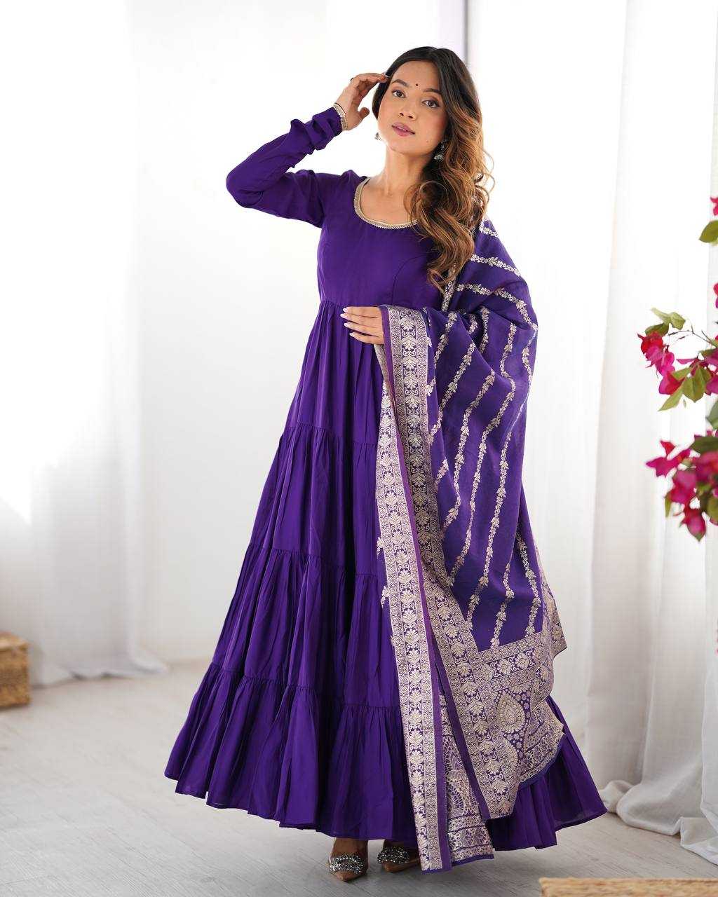 Ynf Heavy Roman Silk KESH504 47 Gowns Wedding Collections Wholesale Anarkali Gown Sangeet Outfits Manufacturer