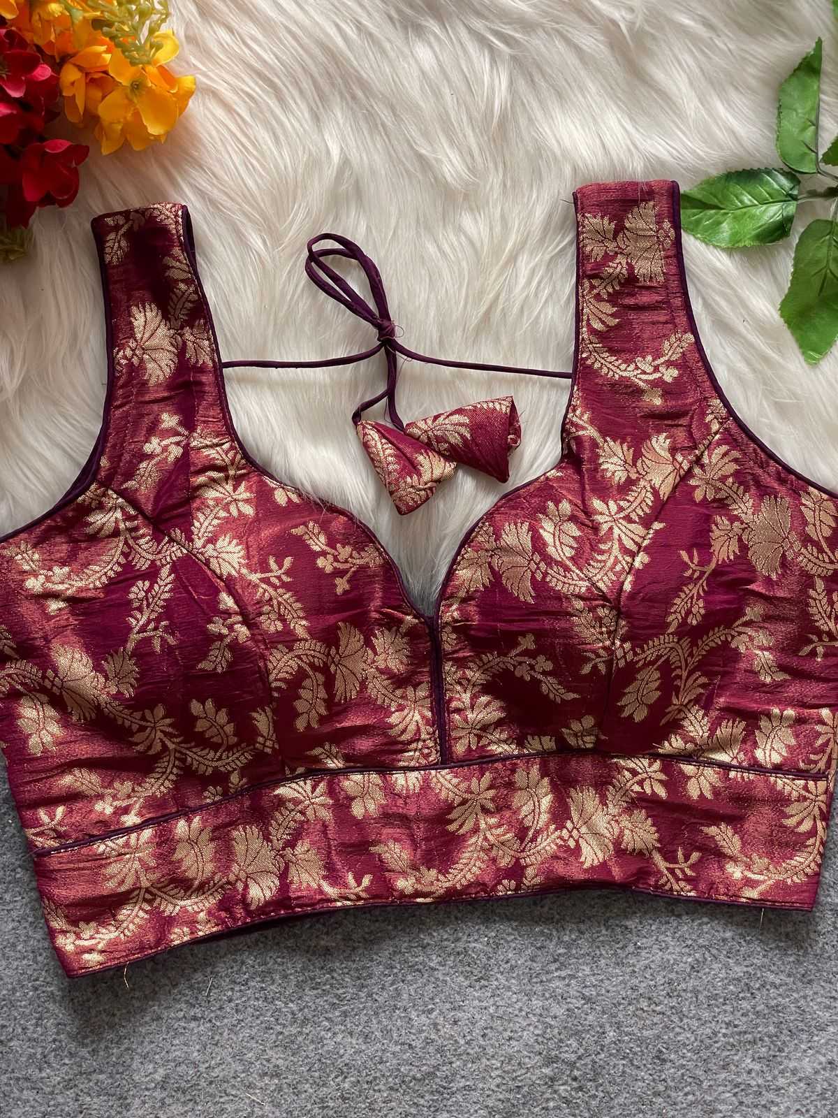 Ynf Jacquard KESH426 RADHIKA Readymade Blouses Wholesale Blouse Designer Blouse Silk Blouse Manufacturer