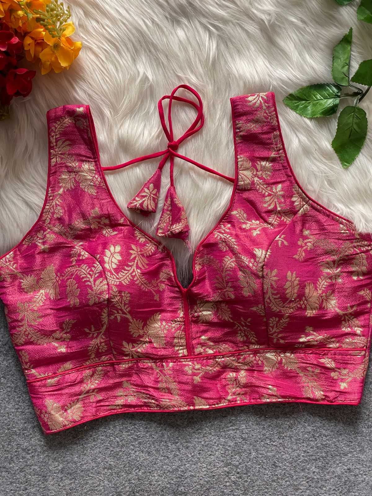 Ynf Jacquard KESH426 RADHIKA Readymade Blouses Wholesale Blouse Designer Blouse Silk Blouse Manufacturer