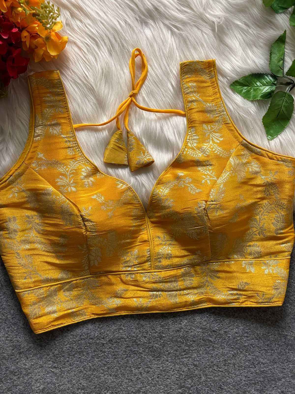 Ynf Jacquard KESH426 RADHIKA Readymade Blouses Wholesale Blouse Designer Blouse Silk Blouse Manufacturer