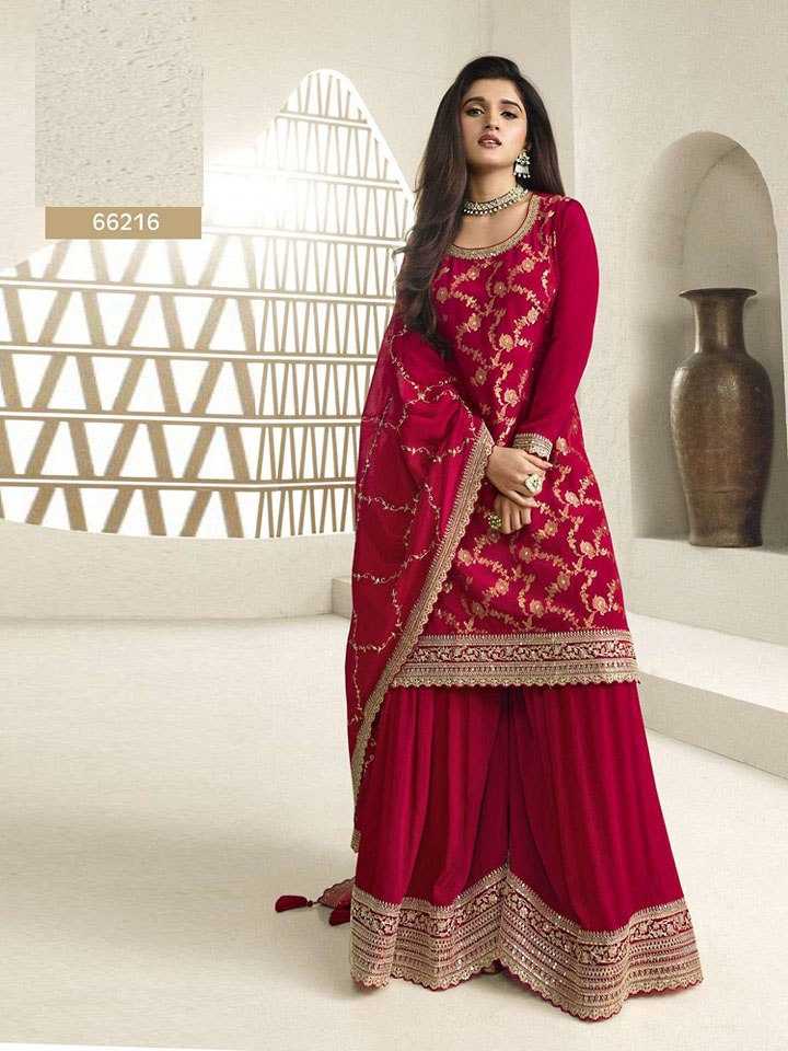 Ynf Jacquard KESH504 66211 Suits & Dresses Wholesale Ladies Suits Embroidery Suits Palazzo Suit Zari Work Suit Manufacturer
