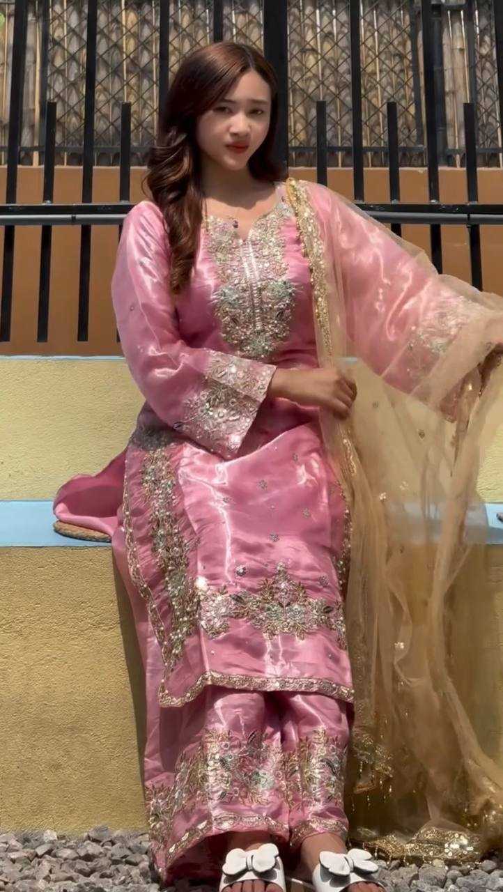 Ynf Jimmy Choo KESH141 199 Suits & Dresses Festive Collections Plus Size Collections Wholesale Embroidery Suits Palazzo Suit Designer Suits Manufacturer