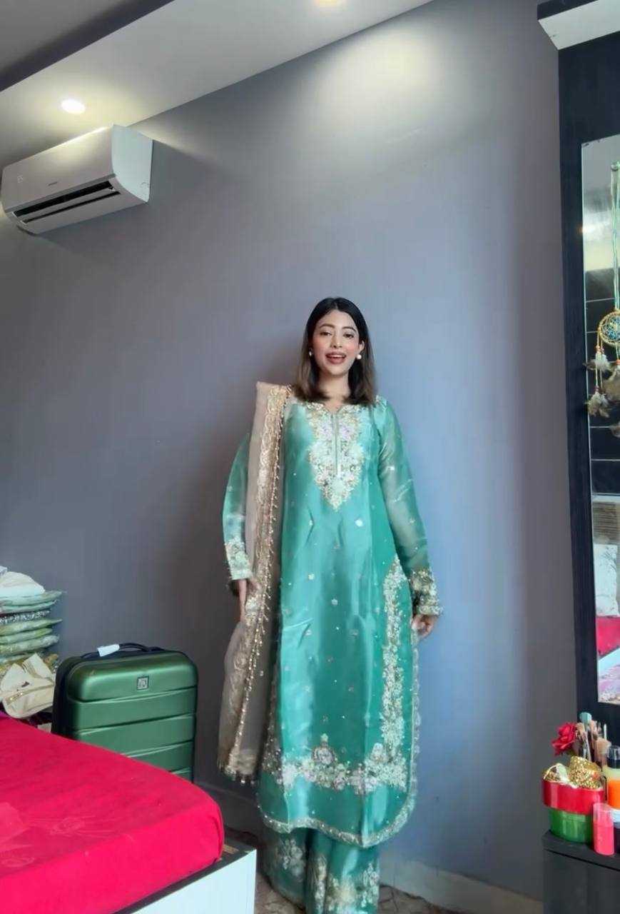 Ynf Jimmy Choo KESH141 199 Suits & Dresses Festive Collections Plus Size Collections Wholesale Embroidery Suits Palazzo Suit Designer Suits Manufacturer